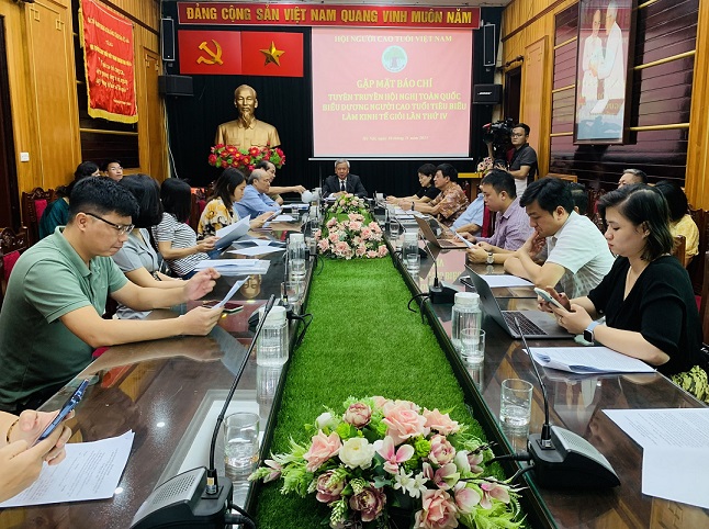 Hội NCT Việt Nam: Gặp mặt báo chí tuyên truyền Hội nghị toàn quốc biểu dương NCT tiêu biểu làm kinh tế giỏi lần thứ IV  giai đoạn 2018 – 2023